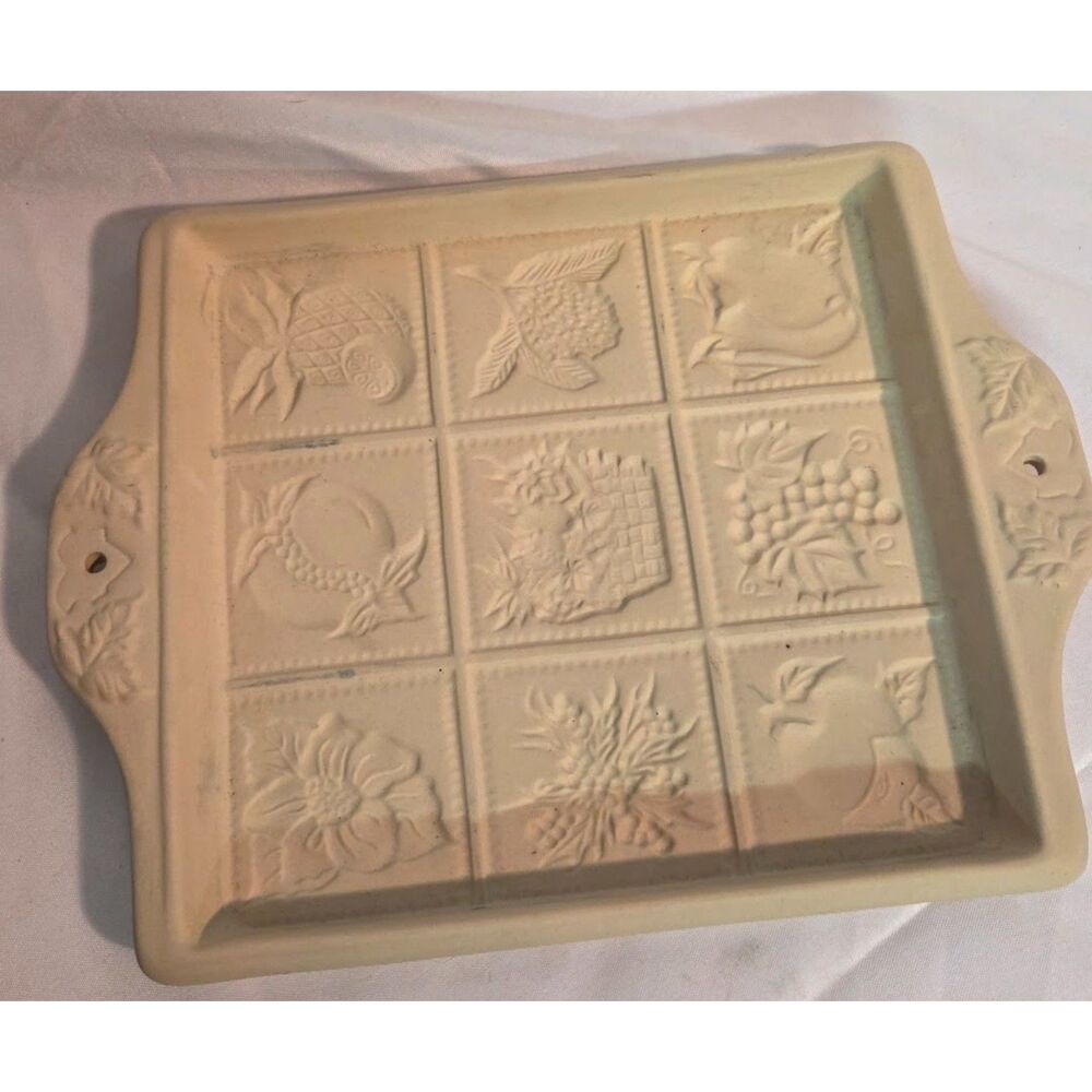 Vintage California Pantry Workshops Fruit Tile Ceramic Trivet Wall